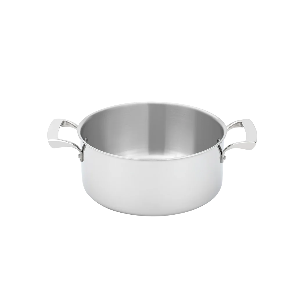Browne Thermalloy Sauce Pot, Tri-Ply, 9.5"/24cm, 5qt/4.7l, Stainless Steel (5724225)