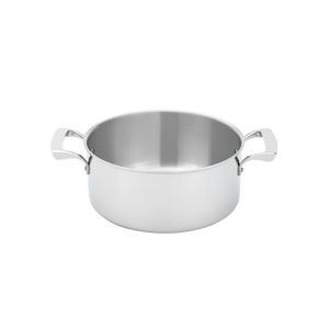 Browne Thermalloy Sauce Pot, Tri-Ply, 9.5"/24cm, 5qt/4.7l, Stainless Steel (5724225)