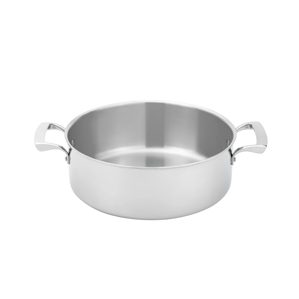 Browne Thermalloy Sauce Pot, Tri-Ply, 11"/28cm, 6qt/5.68l, Stainless Steel (5724226)