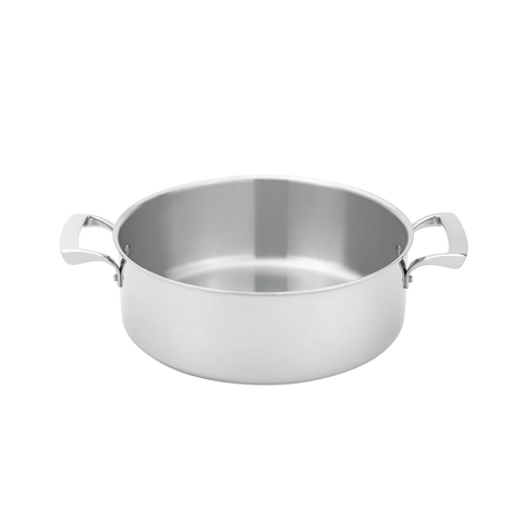 Browne Thermalloy Sauce Pot, Tri-Ply, 11"/28cm, 6qt/5.68l, Stainless Steel (5724226)