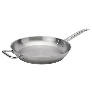 Browne Elements Fry Pan, 14x2.4"/35.6x6.1cm,Stainless Steel (5734054)