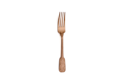 Comas Table Fork Versailles 18/10 Stainless Steel 3.5mm Satin Copper (5756)