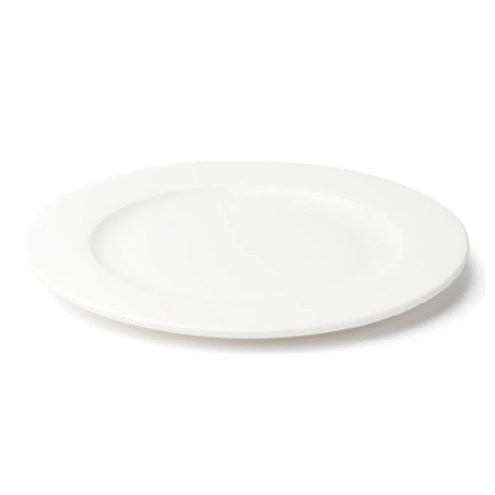 Browne Foundation Wide Rim Plate, Round, 27.1cm/10.75", Porcelain(5630110)