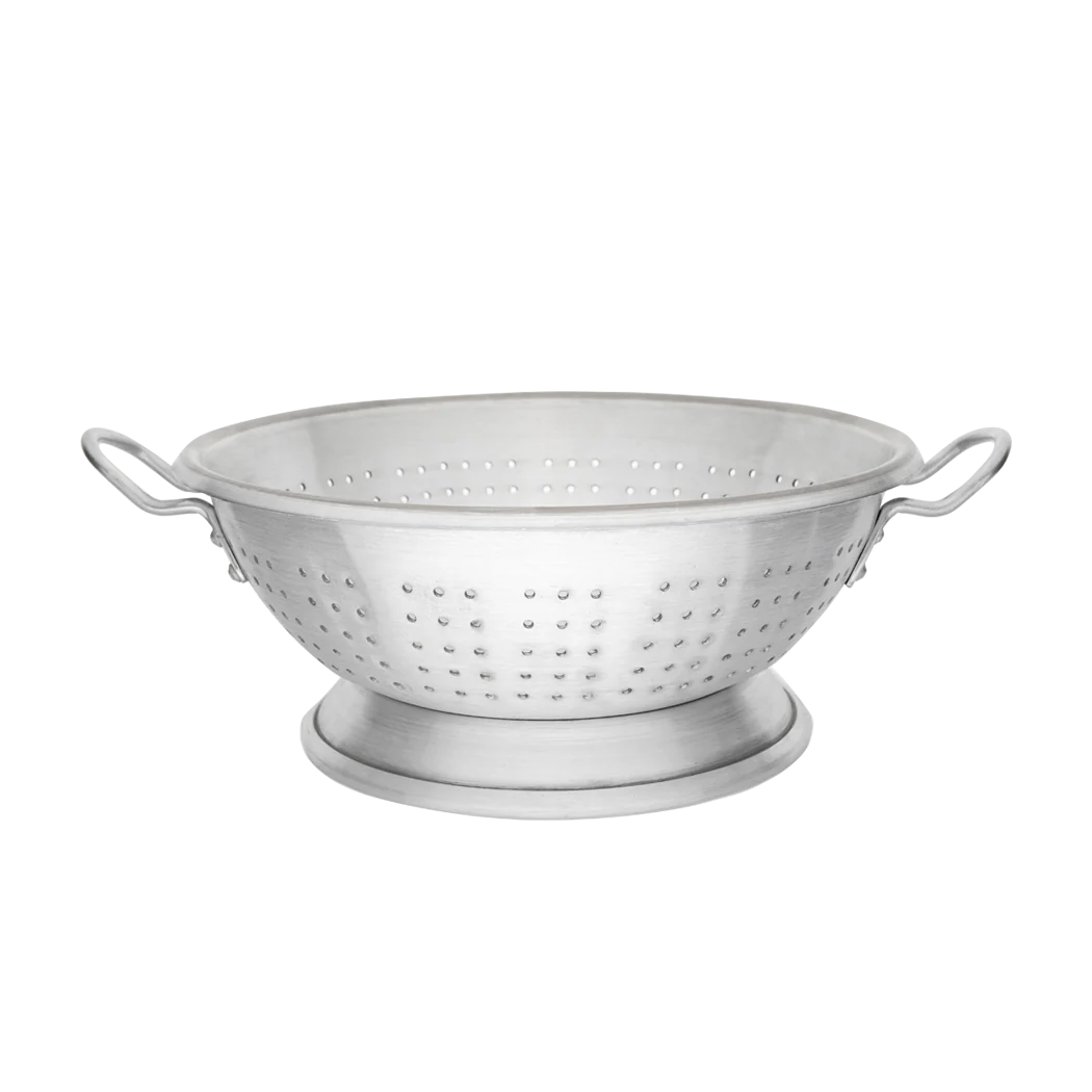 Browne Colander, 10.5qt/10.5l, 15"/38.1cm, Heavy Duty, Aluminum(5811611)