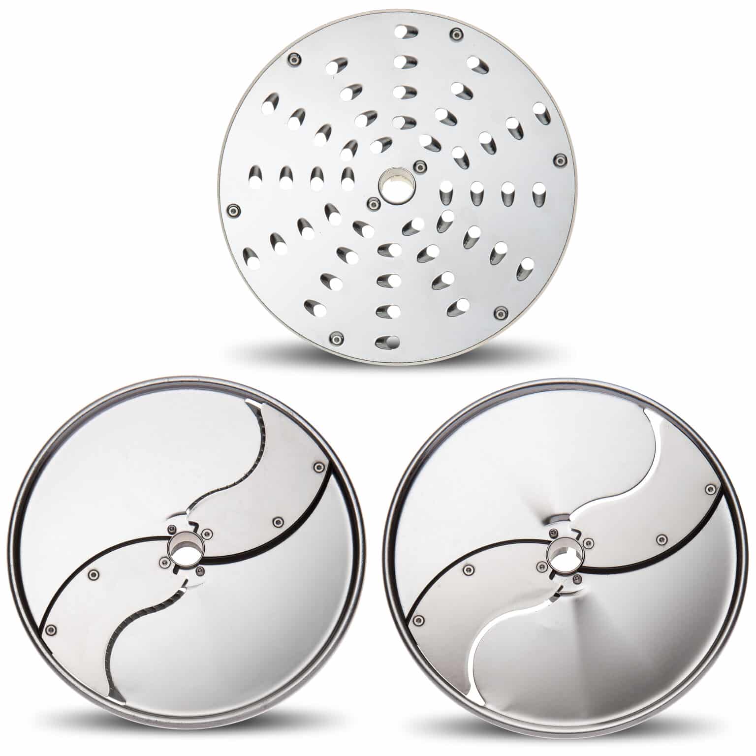 Eurodib Dito Sama, Set of 3 Discs, Diam. 205 Mm (5mm Slicer, 4mm Grater, 6mm Julienne/shredder) (653869)