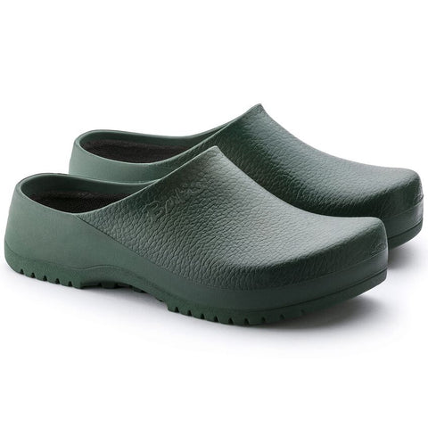 Birkenstock Shoes Super Birki Polyurethane in Green Color, Regular Width (68051)