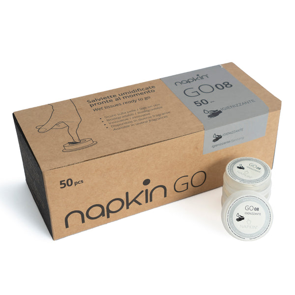 Napkin Go Hygienizing Disposable Wet Wipes - iFoodservice Online