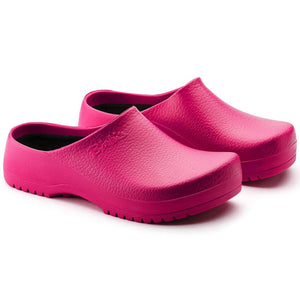 Birkenstock Shoes Super Birki Polyurethane in Raspberry Color, Regular Width (68651)