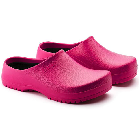 Birkenstock Shoes Super Birki Polyurethane in Raspberry Color, Regular Width (68651)