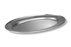 Comas Oval Heavy Tray 35cm Bandejas Stainless Steel Silver(7095)