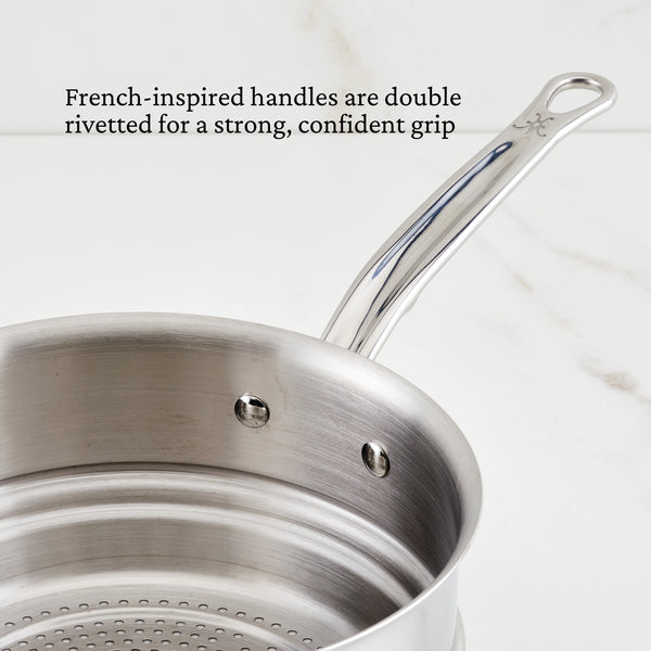 Hestan Provisions 3-Quart Stainless Steel Steamer Insert (71047)