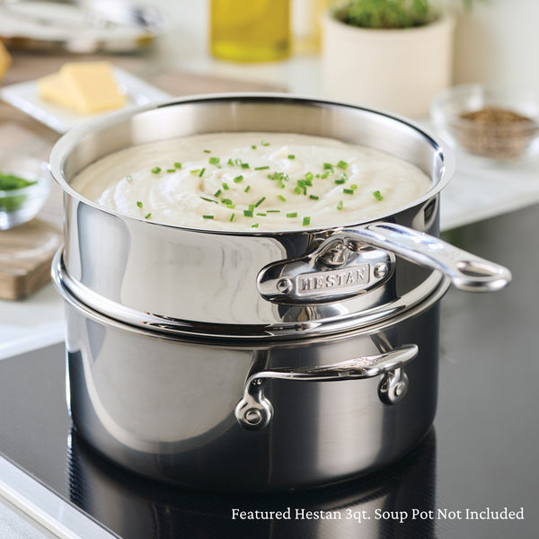 Hestan Provisions 3-Quart Stainless Steel Double Boiler Insert (71052)