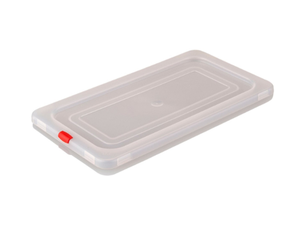 KAPP HS Gastro Polypropylene Food Storage Container Lid 1/1 20x13" 46020011 (Pack of 12)