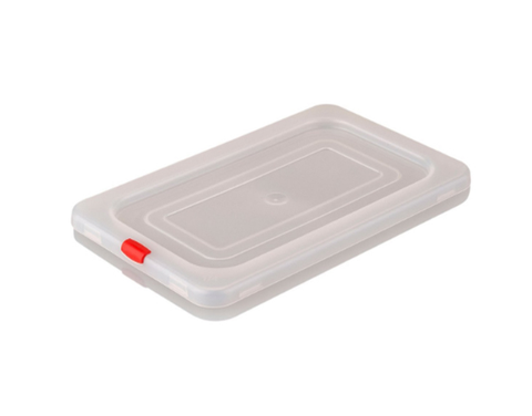 KAPP HS Gastro Polyprophylene Food Storage Container Lid 1/4 10.5x6.5"  46021014 (Pack of 12)