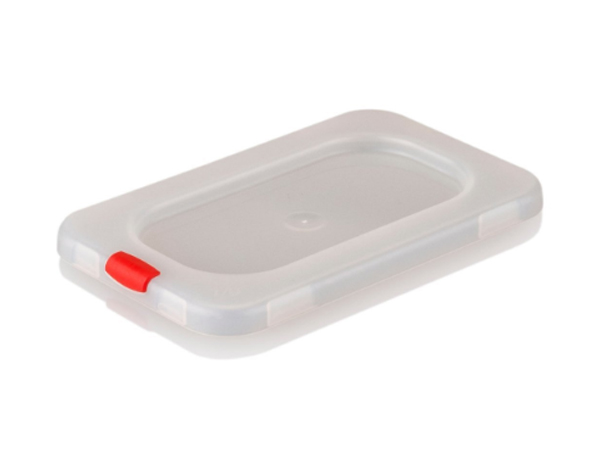 KAPP HS Gastro Polypropylene Food Storage Container Lid 1/ 7x6.5" 46020016 (Pack of 12)