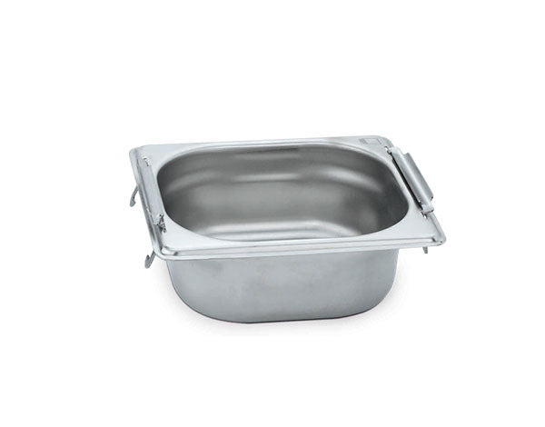 KAPP HS Gastro Food Pan With Handle 1/6 7x6.5" - 6" 31116150 (Pack of 30)