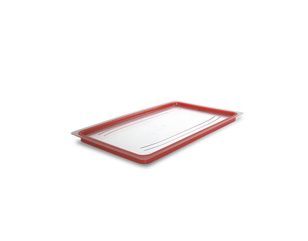 Kapp Hs Gastro Polycarbonate Lid With Hermetic Seal 1/2 for Pc Containers 13x10" 46011012 (Pack of 6)