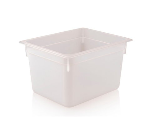 KAPP HS Gastro Polypropylene Food Storage Container 1/2 13x10" - 8" 46022200 (Pack of 12)
