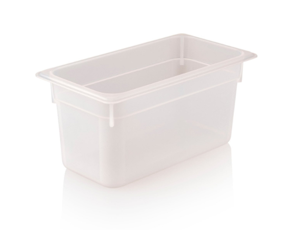 KAPP HS Gastro Polypropylene Food Storage Container 1/3 13x7" - 6" 46023150 (Pack of 6)