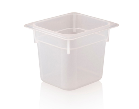 KAPP HS Gastro Polypropylene Food Storage Container 1/6 7x6.5" - 6"  46026150 (Pack of 12)