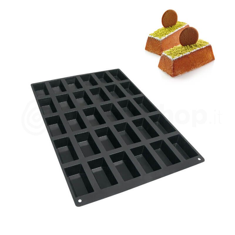 Silikomart - Mini Cake 60 X 40 Mold (SQ006)