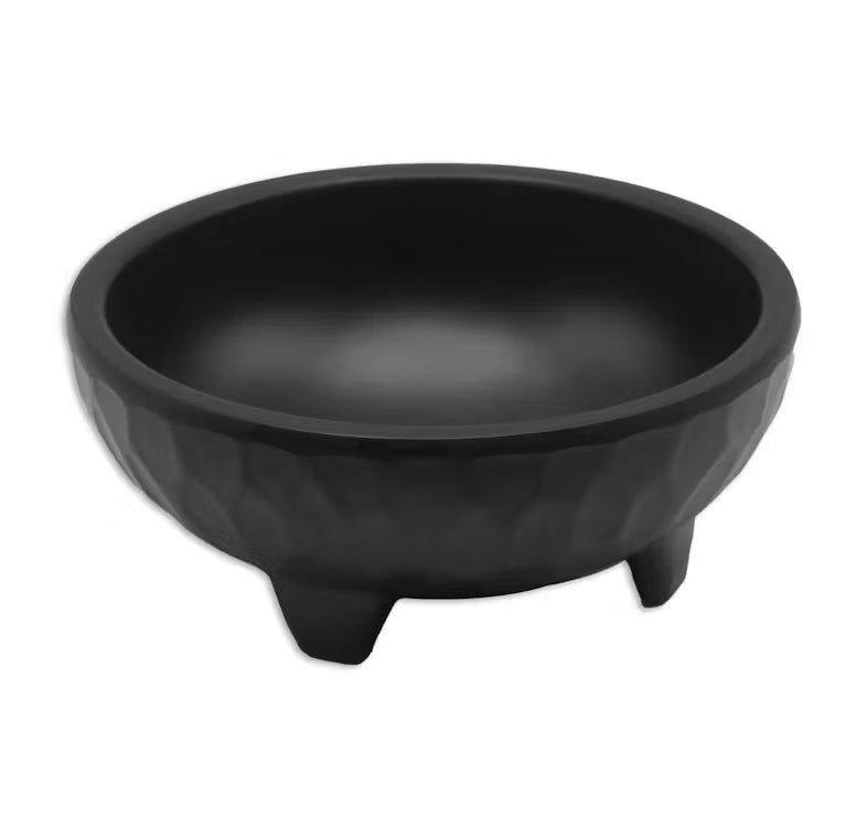Adrier null Black Molcajete 118 ml - 10 cm Ø x 3.9 cm high (MMOL10-BK)