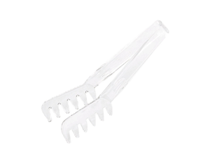 KAPP HS Gastro POLYCARBONATE PASTA TONG CLEAR 46010018 (Pack of 50)