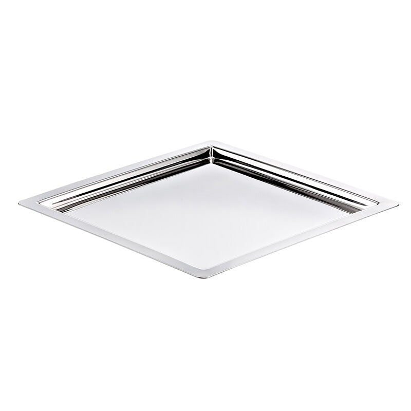 ABM Stainless Steel Square Espresso Tray 12x19cm -Decorated 01 (A 549 02 P01)