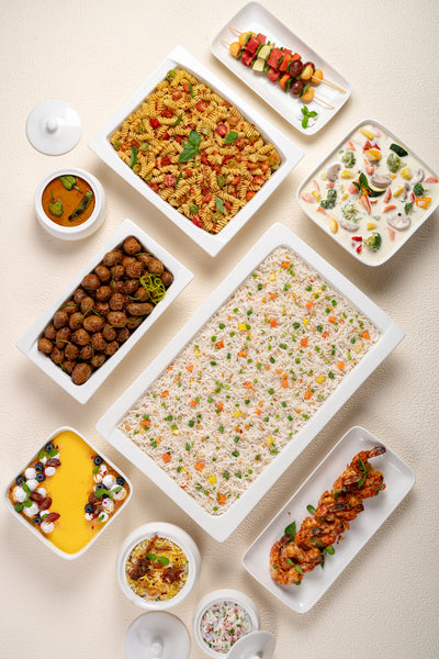 Ariane Gn 20 6/7'' x 13 1/5'' Buffet-Warm White Porcelain Pan 1/1 - 1/Case (AGNARN000100011)