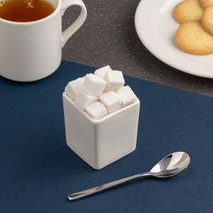 Ariane Miniature 2 1/3" x 2 3/8” Miniature Porcelain Deep Square Container - 18/Case (AMNARN000101022)