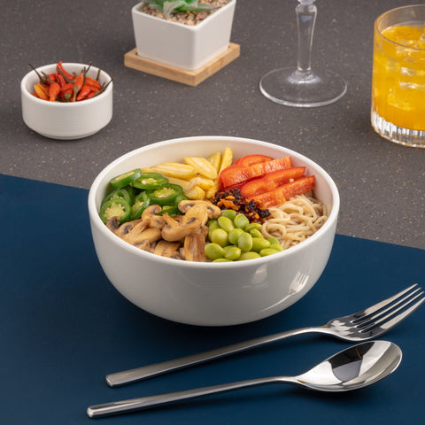 Ariane Prime 6 2/7" White Orba Porcelain Bowl - 8/Case (APRARN121022016)