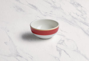 Ariane Prime 5 1/2" Twister Red Porcelain Bowl - 8/Case (APRARN204022014)