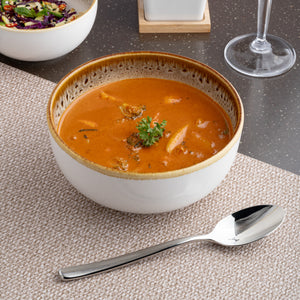 Ariane Prime 6 2/7" Jaguar White Porcelain Bowl - 8/Case (APRARND51022016)