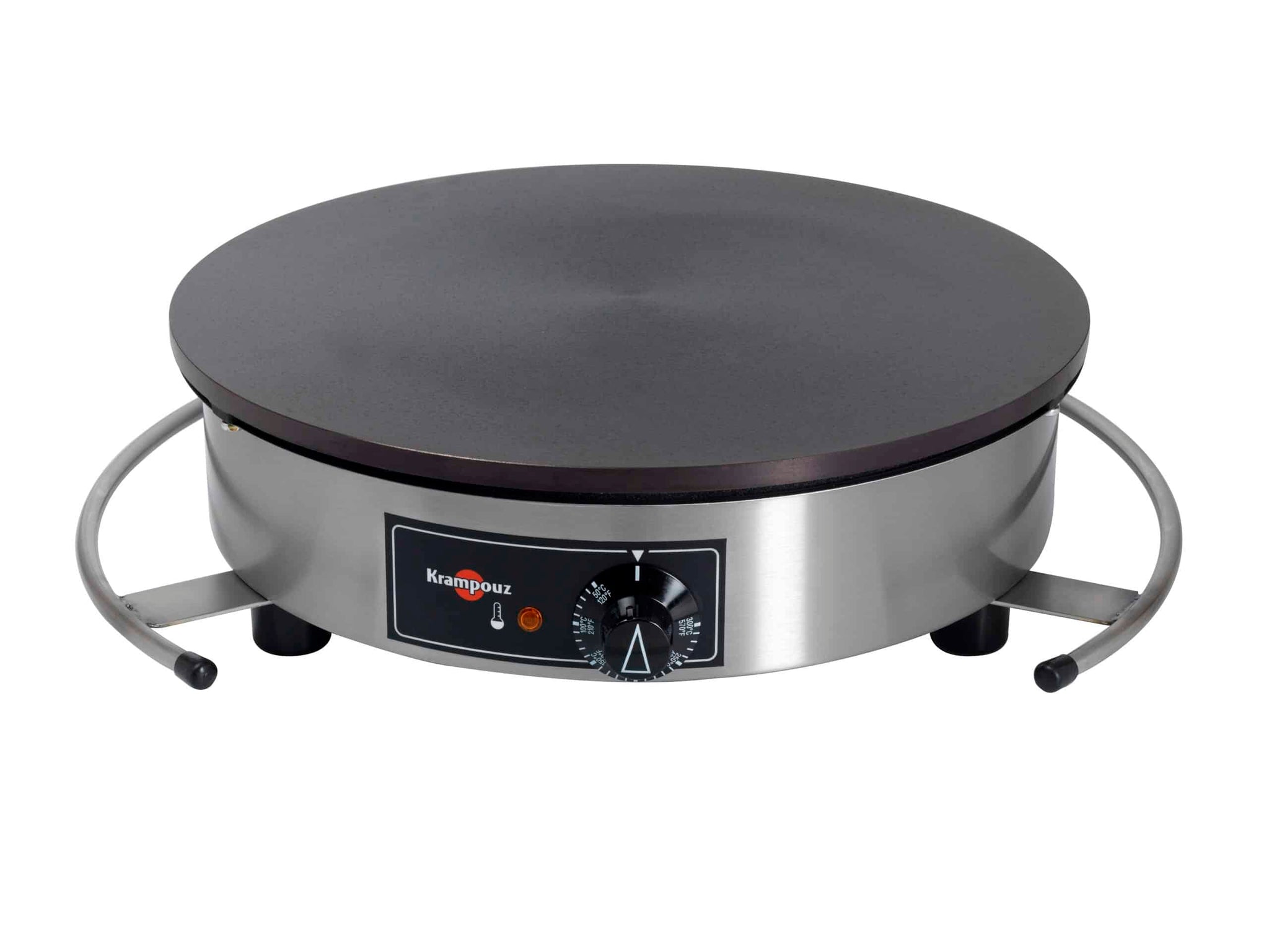 Eurodib Krampouz Single Round Commercial Crepe Griddle 120v 5-15p (CEBIR4110)