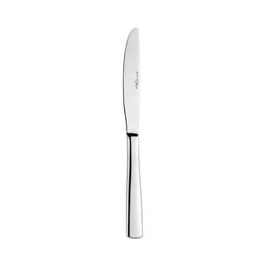 Turgla Flatware Atlantis 9.25" Silver Stainless Steel Dinner Knife Mono 18/10 (Set of 12) (ETE3010-5)