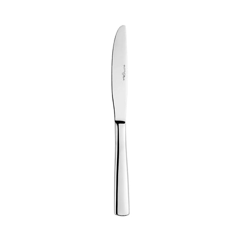 Turgla Flatware Atlantis 9.25" Silver Stainless Steel Dinner Knife Mono 18/10 (Set of 12) (ETE3010-5)