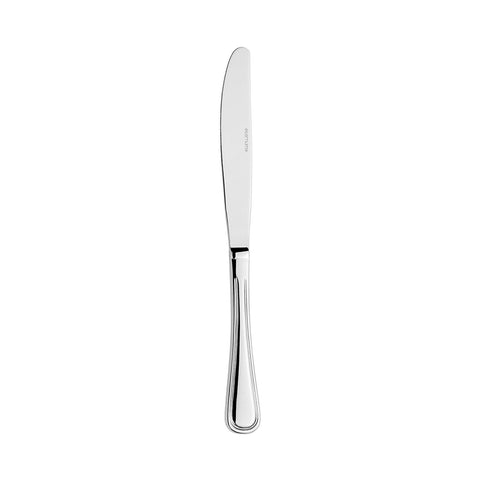 Turgla Flatware Opera 9.5" Silver Stainless Steel Dinner Knife Mono 18/0 (Set of 12) (ETE968-5)
