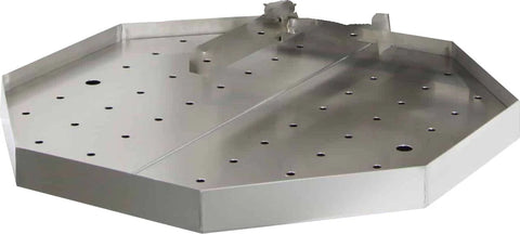 Eurodib Visvardis Bottom Tray 8 for Gd4 Gas Doner (VGB4 TRAY)