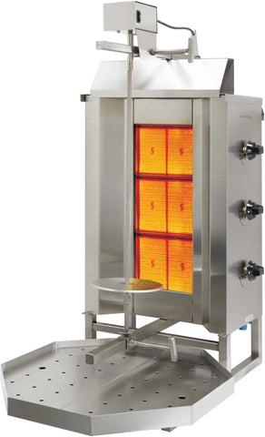 Eurodib Gas Doner Grill Machine 3GD Ul (VGB3)