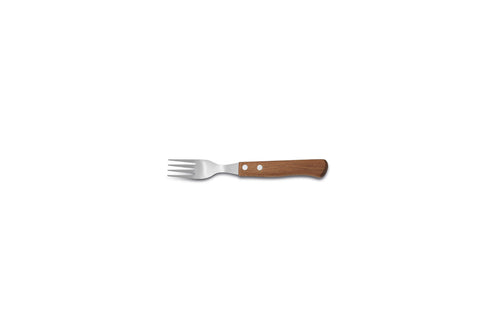 Comas Ash Wood Handle 1.0mm Table Fork Blister Basic Knives Stainless Steel Silver/brown (F03024)