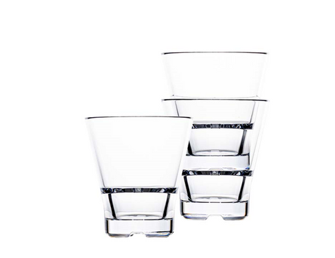 Hospitality Brands Bold Drink ware Club Stack Rocks 1dz/cs (HUF079-012)