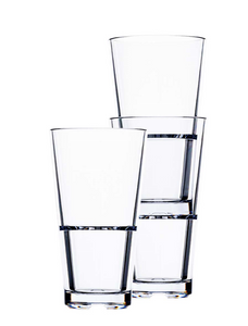 Hospitality Brands Bold Drinkware Club Stack Hi-Ball 1dz/cs HUF082-012