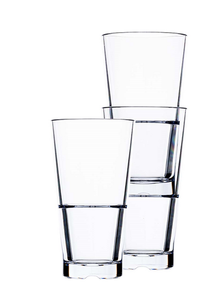 Hospitality Brands Bold Drinkware Club Stack Hi-Ball 1dz/cs HUF083-012