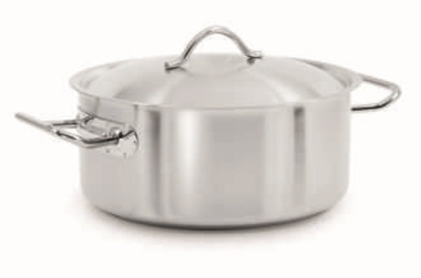KAPP HS Gastro Brazier Stock Pot (With Lid) 8x3.5"" 30142010 (Pack of  4)