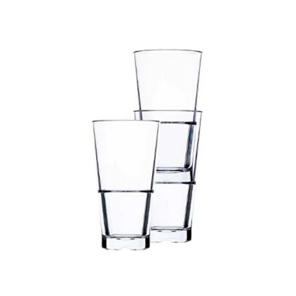 Hospitality Brands Bold Drinkware Club Stack Hi-Ball 1dz/cs (HUF083-012)