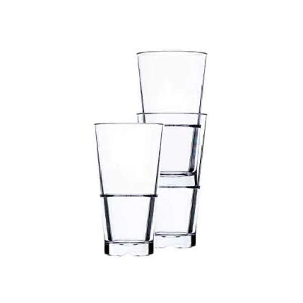 Hospitality Brands Bold Drinkware Club Stack Hi-Ball 1dz/cs HUF083-012