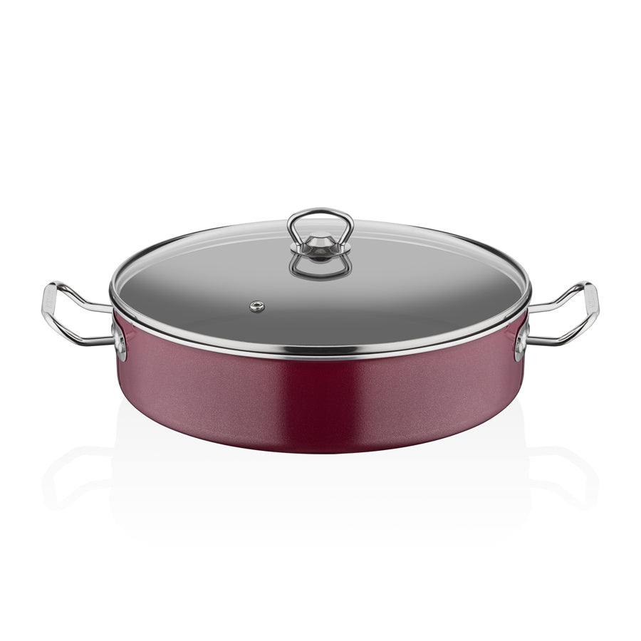 ABM Round Mega Shallow Casserole 34cm (A 135 34)