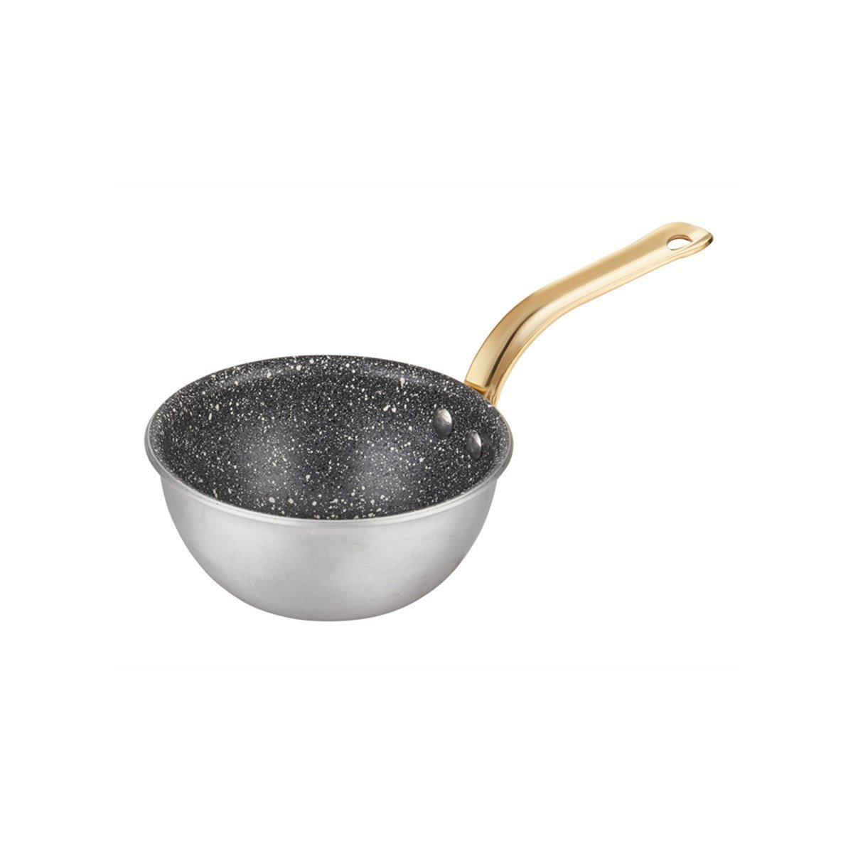 ABM Alum Granite Mini Round Wok Pan 12cm (A 117WK 12) - iFoodservice Online