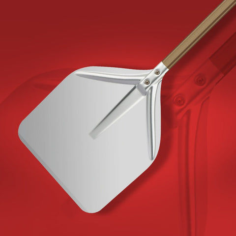 ABM Eco Square Pizza Peel 30cm with Short Handle 50cm (A 316 30 - 50) - iFoodservice Online