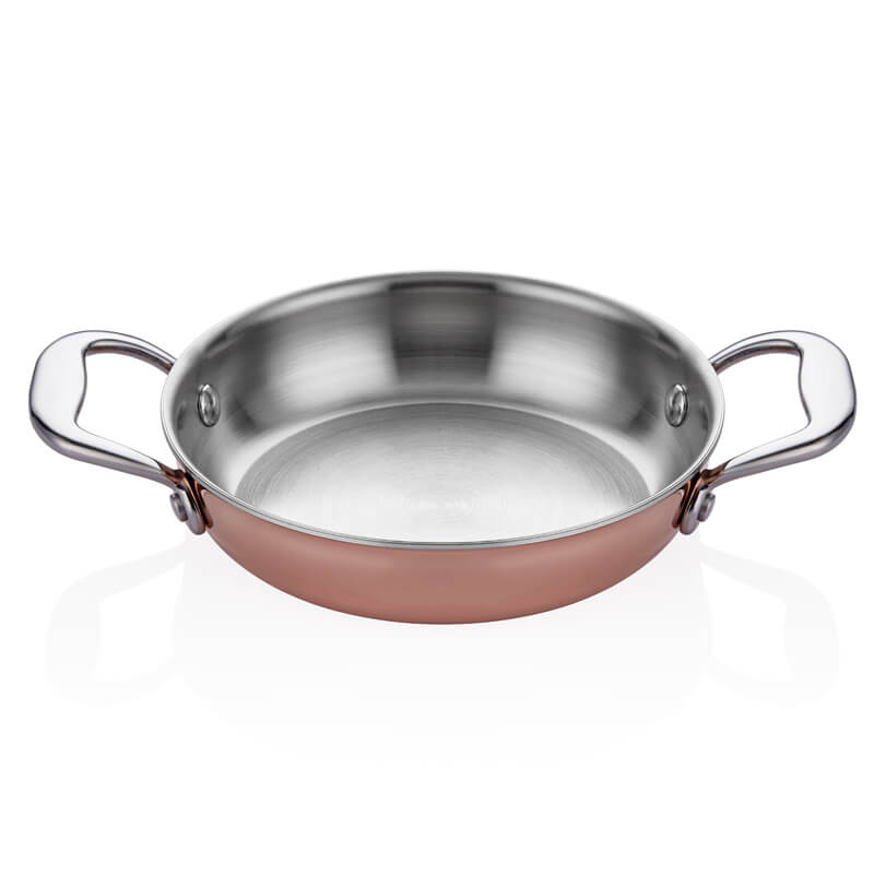 ABM Elite Multi Metal Copper Round 22cm (A 102YS 22) - iFoodservice Online